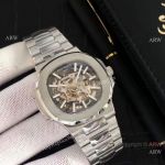 New Copy Patek Philippe Nautilus Stainless Steel Hollow Watches